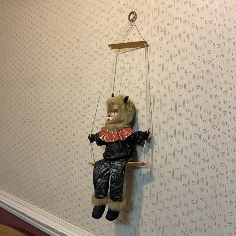 lion circus puppet antique - Picture 2 of 4